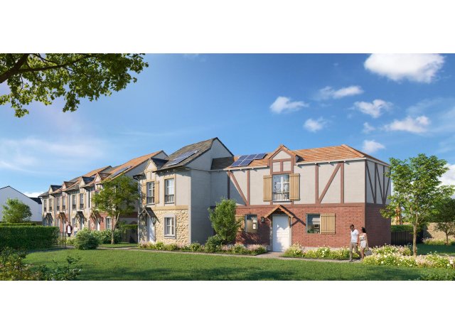 Investissement locatif en Seine et Marne 77 : programme immobilier neuf pour investir Le Clos Chantereine  Chelles