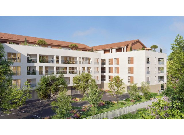 Investissement locatif en Rhne-Alpes : programme immobilier neuf pour investir Les Terrasses du Mail  Bourg-en-Bresse