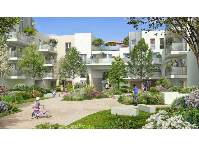 Investissement locatif  Saint-Florent-sur-Cher : programme immobilier neuf pour investir Cour des Lys  Orléans