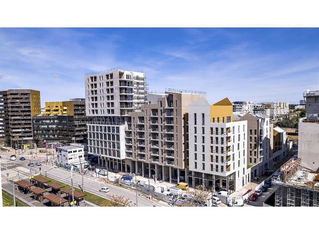 Investissement locatif dans l'Hrault 34 : programme immobilier neuf pour investir Prism  Montpellier