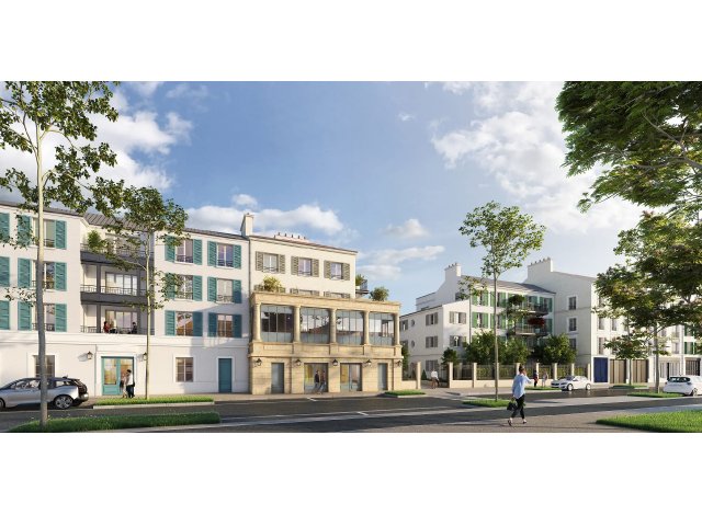 Investissement locatif en Seine et Marne 77 : programme immobilier neuf pour investir Domaine de Claye  Serris