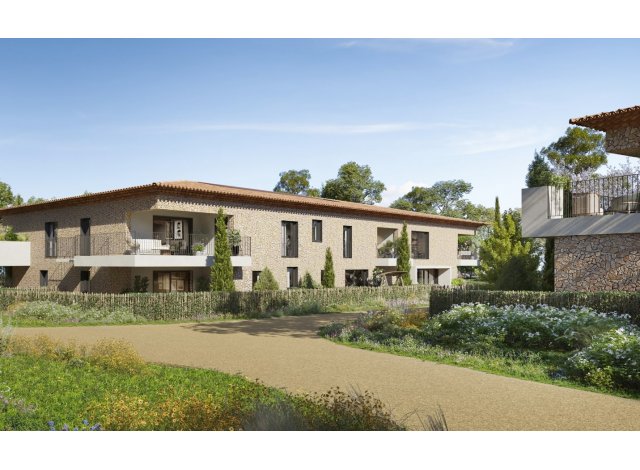 Investissement locatif  Saint-Cannat : programme immobilier neuf pour investir L'Écrin Azur  Éguilles