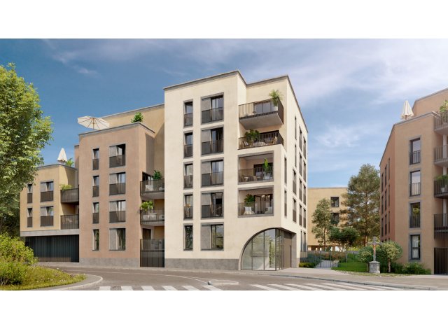 Investissement locatif en Loire Atlantique 44 : programme immobilier neuf pour investir Courtil le Mevel  Nantes