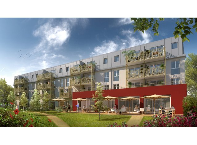 Investissement locatif en Seine et Marne 77 : programme immobilier neuf pour investir Les Senioriales de Meaux  Meaux