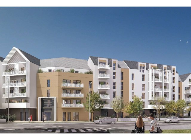 Investissement locatif en Aquitaine : programme immobilier neuf pour investir Le Fleuron  Pau