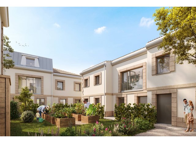 Investissement locatif  Terrasson-Lavilledieu : programme immobilier neuf pour investir Les Villas Malbec  Bordeaux