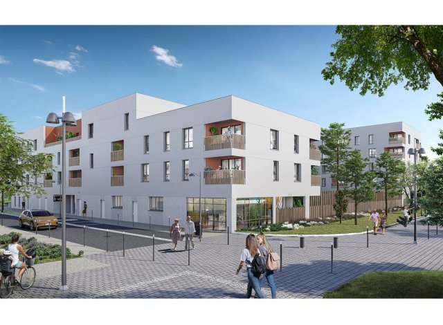 Investissement locatif  Fleury-les-Aubrais : programme immobilier neuf pour investir Gustav  Saran