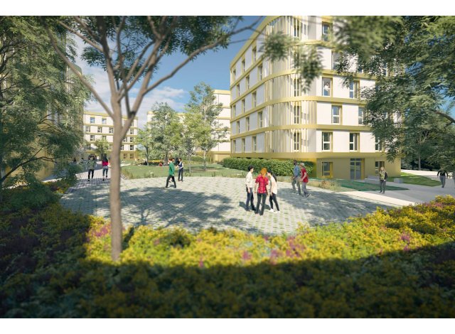 Investissement locatif  Pontivy : programme immobilier neuf pour investir Constellation  Rennes