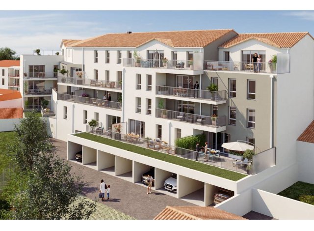 Investissement locatif en Pays de la Loire : programme immobilier neuf pour investir Maestria  Challans