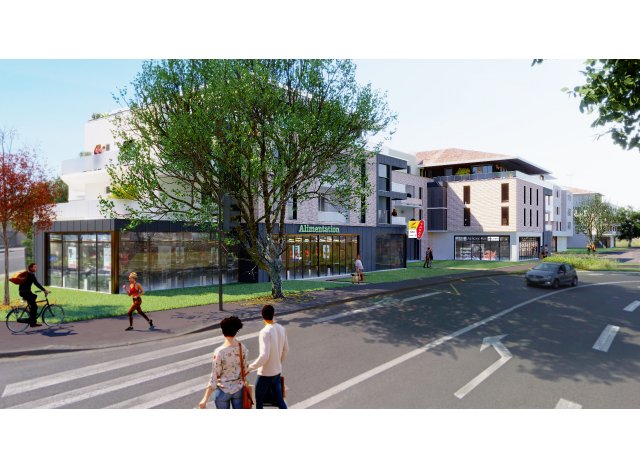 Investissement locatif  Saint-Mdard-d'Eyrans : programme immobilier neuf pour investir Lumiere  Pessac