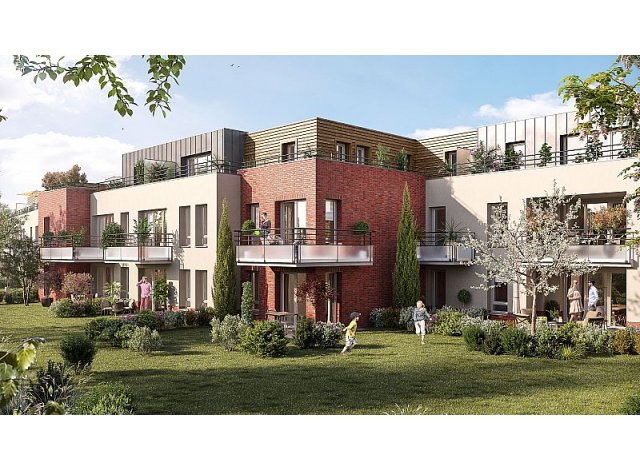 Investissement locatif  Amiens : programme immobilier neuf pour investir Empreinte  Amiens