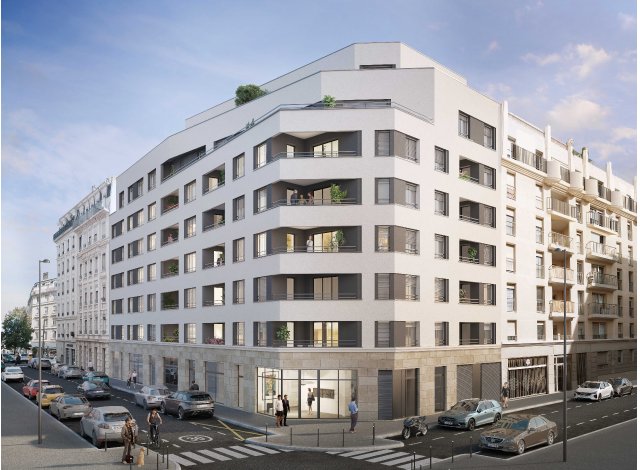 Investissement locatif  Lyon : programme immobilier neuf pour investir Villa Cornelie  Lyon 7ème