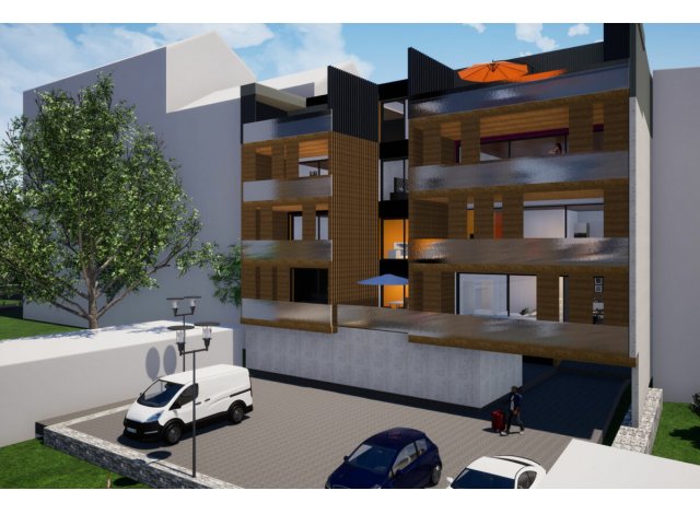 Investissement locatif  Colombier-Fontaine : programme immobilier neuf pour investir Les Terrasses du 6  Besançon