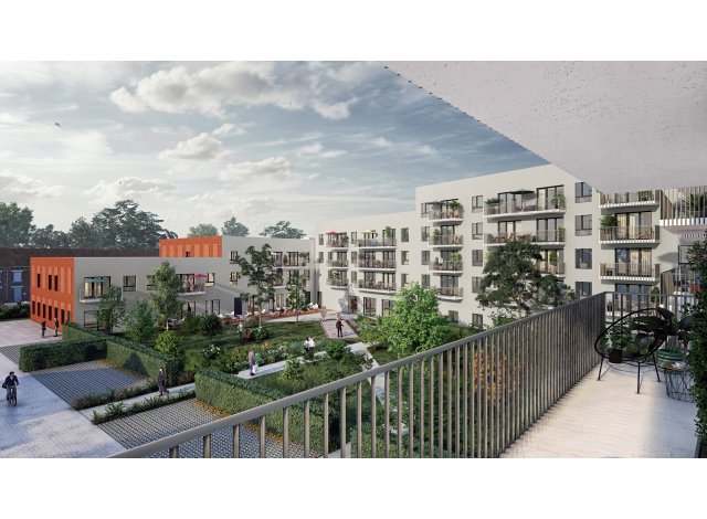 Investissement locatif  Calonne-sur-la-Lys : programme immobilier neuf pour investir Le Tandem  Lens