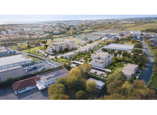 Investissement locatif en Charente-Maritime 17 : programme immobilier neuf pour investir Les Hauts de Royan  Royan