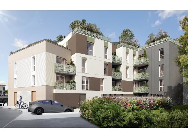 Investissement locatif en Indre-et-Loire 37 : programme immobilier neuf pour investir Appartement Terrasse/liberte  La Riche