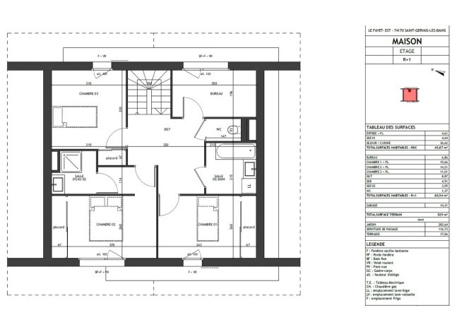 Investissement locatif en Haute-Savoie 74 : programme immobilier neuf pour investir Maison Neuve à Vendre  Saint-Gervais-les-Bains