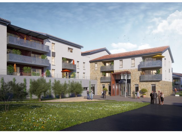 Investissement locatif en Rhne-Alpes : programme immobilier neuf pour investir Le Mas des Oliviers  Aubenas