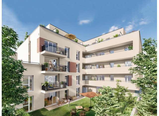 Investissement locatif dans le Val d'Oise 95 : programme immobilier neuf pour investir 11ème Avenue  Eaubonne