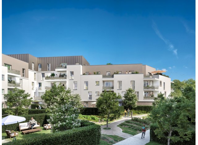 Investissement locatif dans les Yvelines 78 : programme immobilier neuf pour investir 9ème Art  Carrières-sur-Seine