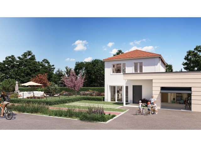 Investissement locatif dans les Yvelines 78 : programme immobilier neuf pour investir La Porte de Chambourcy Maison  Chambourcy