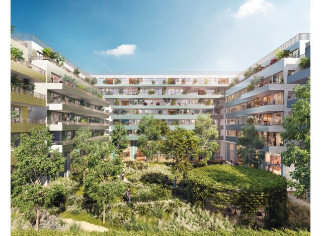 Investissement locatif dans l'Essonne 91 : programme immobilier neuf pour investir Reminiscence  Massy