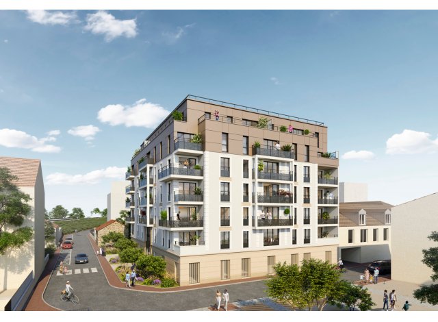 Investissement locatif  Juvisy-sur-Orge : programme immobilier neuf pour investir Le 55 Wurtz  Juvisy-sur-Orge