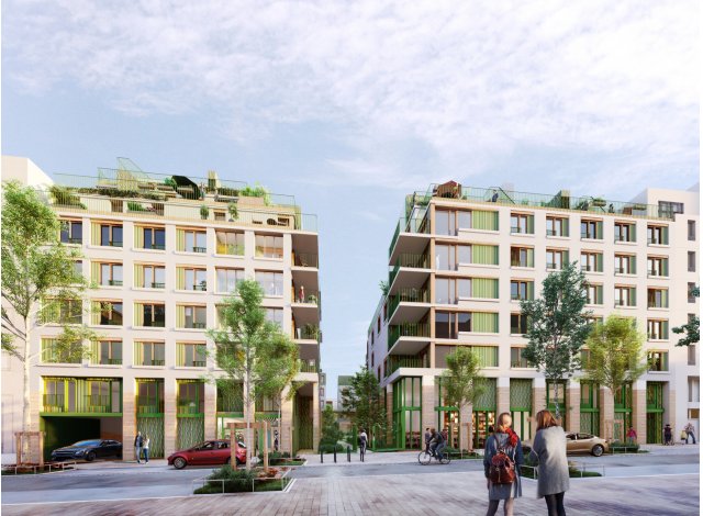 Investissement locatif en Ile-de-France : programme immobilier neuf pour investir Village Harmonie  Vitry-sur-Seine
