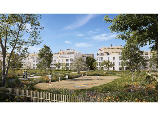 Investissement locatif  Bondoufle : programme immobilier neuf pour investir Regards sur Seine  Viry-Châtillon