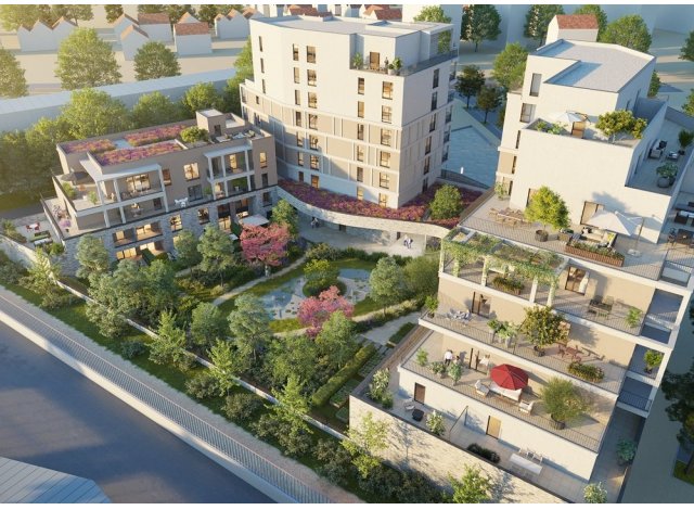 Investissement locatif  Villemomble : programme immobilier neuf pour investir Les Terrasses Gallieni  Noisy-le-Sec