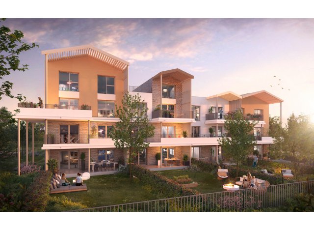 Investissement locatif  Toulouse : programme immobilier neuf pour investir Le Parc du Faubourg  Toulouse