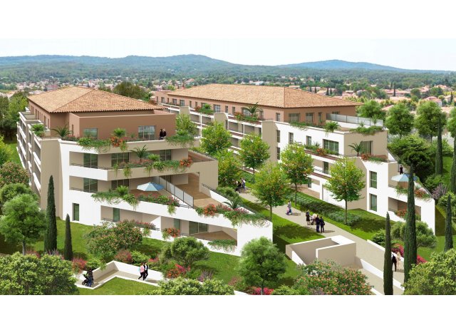 Investissement locatif en Paca : programme immobilier neuf pour investir Investir a Trets - Primavera  Trets