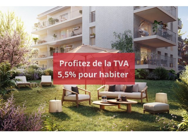 Investissement locatif dans les Bouches-du-Rhne 13 : programme immobilier neuf pour investir Marseille 11eme Villa Lumia  Marseille 11ème
