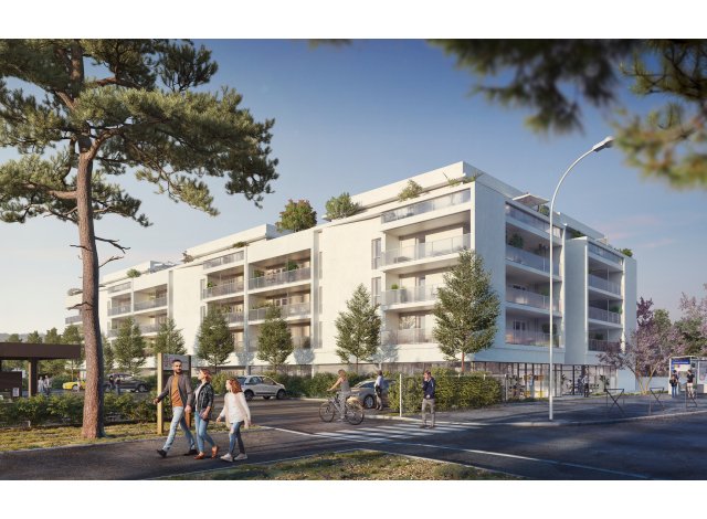 Investissement locatif en Paca : programme immobilier neuf pour investir Harmonia  Marseille 13ème