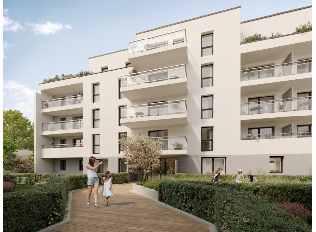 Investissement locatif dans le Puy-de-Dme 63 : programme immobilier neuf pour investir Charme en Ville  Clermont-Ferrand