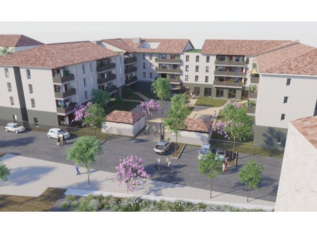 Investissement locatif en Rhne-Alpes : programme immobilier neuf pour investir Résidence les Libellules  La Verpillière