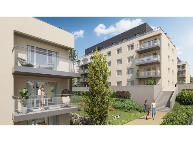 Investissement locatif en Auvergne : programme immobilier neuf pour investir Belle Vie  Clermont-Ferrand
