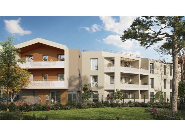 Investissement locatif dans le Rhne 69 : programme immobilier neuf pour investir Jardin Prive  Rillieux-la-Pape