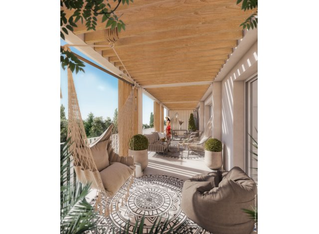 Investissement locatif en France : programme immobilier neuf pour investir Les Terrasses de la Baie  Donville-les-Bains