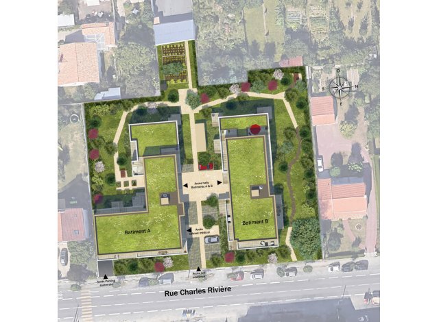 Investissement locatif  Saint-Jean-de-Boiseau : programme immobilier neuf pour investir Villa Verde  Rezé