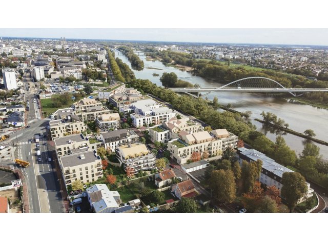 Investissement locatif dans le Loiret 45 : programme immobilier neuf pour investir Plaisance / Orleans Metropole  Orléans
