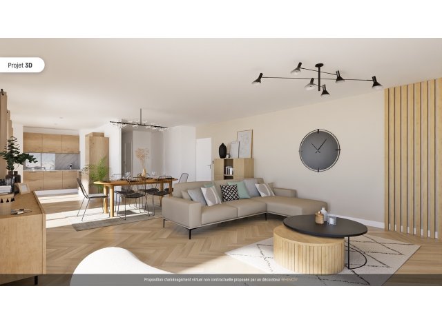 Investissement locatif en Centre Val de Loire : programme immobilier neuf pour investir Appartement Terrasse 121m²  Orléans