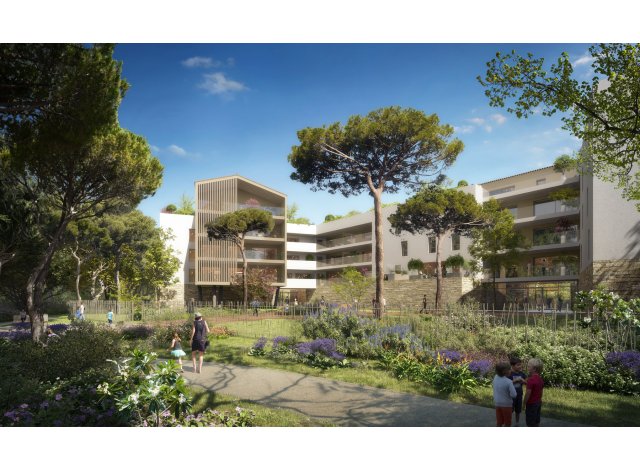 Investissement locatif en Languedoc-Roussillon : programme immobilier neuf pour investir Le Miami  Canet-en-Roussillon