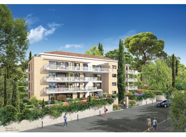 Investissement locatif en France : programme immobilier neuf pour investir Le Mas de la Torse  Aix-en-Provence
