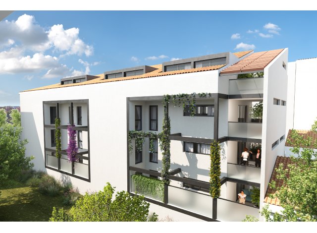 Investissement locatif en Haute-Garonne 31 : programme immobilier neuf pour investir Coeur Arzac  Toulouse