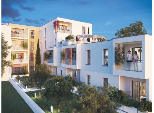 Investissement locatif en Gironde 33 : programme immobilier neuf pour investir Villa 21  Le Bouscat