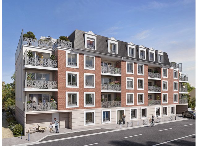 Investissement locatif en Ile-de-France : programme immobilier neuf pour investir Embleme  Dammarie-les-Lys