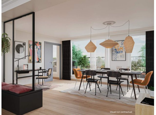 Investissement locatif  Saint-Vincent-de-Paul : programme immobilier neuf pour investir Les Parcs de Terminus  Bruges