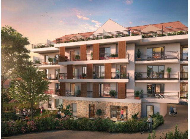 Investissement locatif en Ile-de-France : programme immobilier neuf pour investir Le Clos d'Alice  Roissy-en-Brie