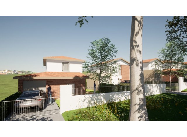 Investissement locatif  Castelsarrasin : programme immobilier neuf pour investir Le Patio de Charlary  Rouffiac-Tolosan